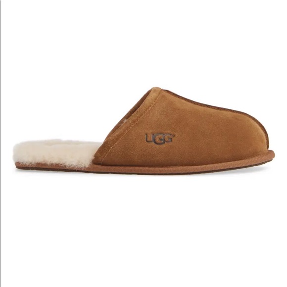 UGG Australia Men's Scuff Slippers Chestnut! - Picture 5 of 8
